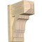 Ekena Millwork Balboa Craftsman Rough Sawn Outlooker, Douglas Fir, 8"W x 14"D x 18"H OUT08X14X18BOA04RDF - alternate 1